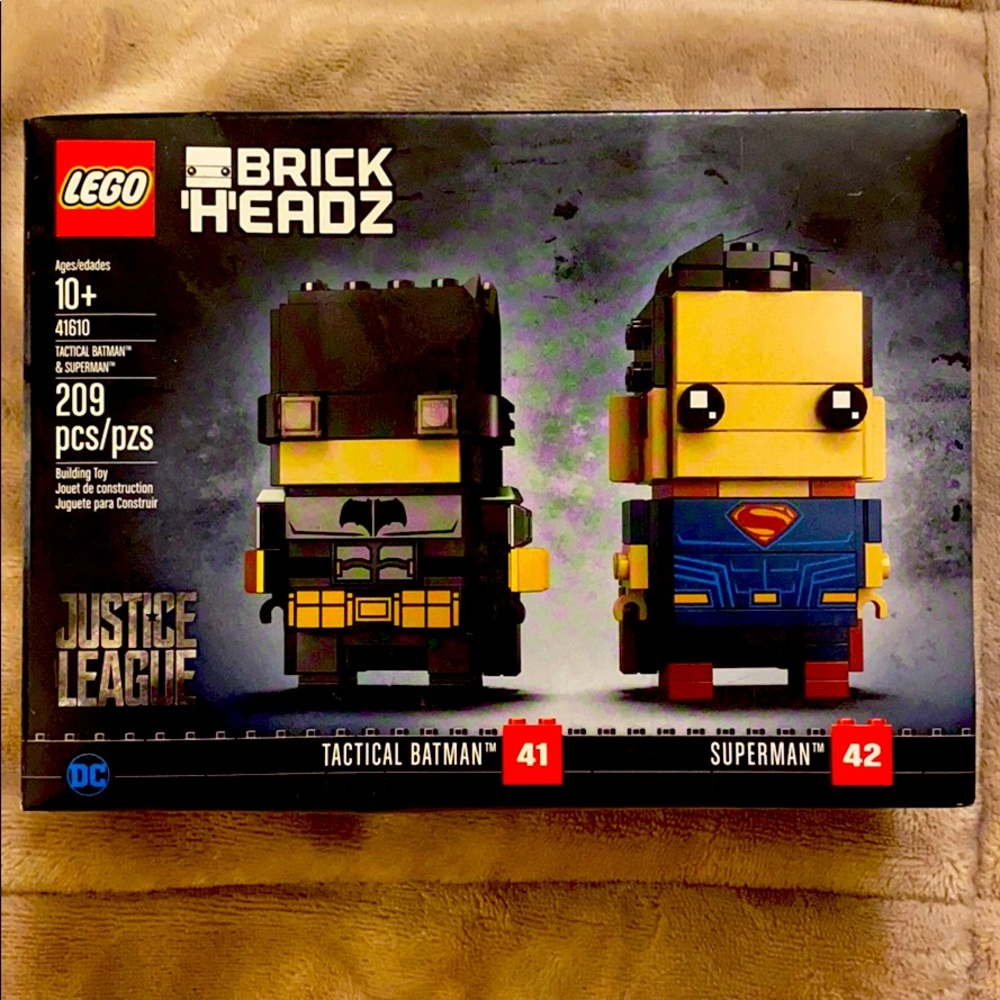 LEGO BrickHeadz Tactical Batman #41/ Superman #42